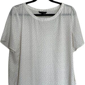 Polka Dot Cream Top
